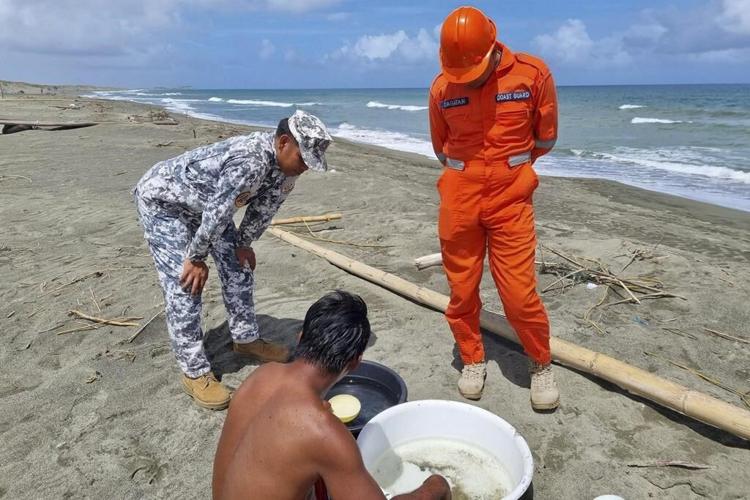 Thousands evacuated as Philippines warns of flooding, landslides from approaching Typhoon Mawar
