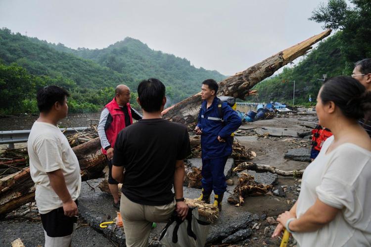 Heavy rains in northern China kill 4 as Beijing and nearby areas brace for more