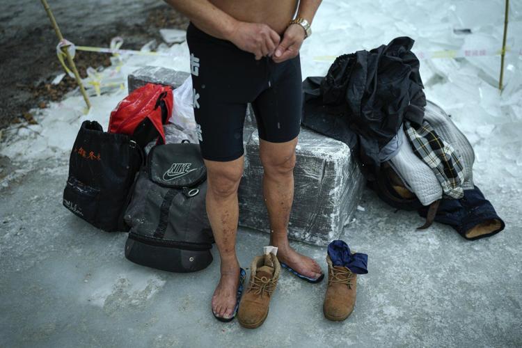 PHOTO COLLECTION: China Winter Swimming