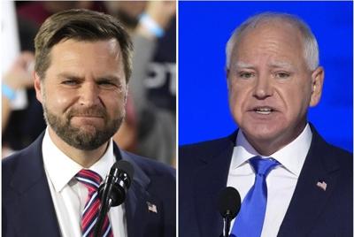 The Latest: Harris heads to US-Mexico border and Trump meets with Zelenskyy