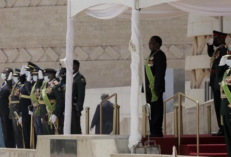 Zimbabwe's imposing new Chinese-funded parliament opens