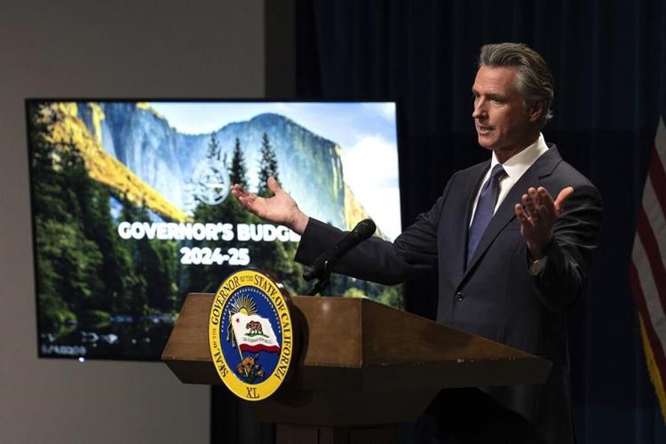 California governor wants reserves and cuts to fix nearly $38B deficit, mostly sparing schools