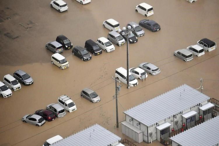 Heavy rain pounds northcentral Japan leaving 1 person dead and several others missing