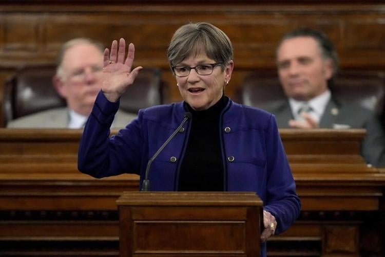 Governor decries 'distracting' Kansas with 'wedge issues'