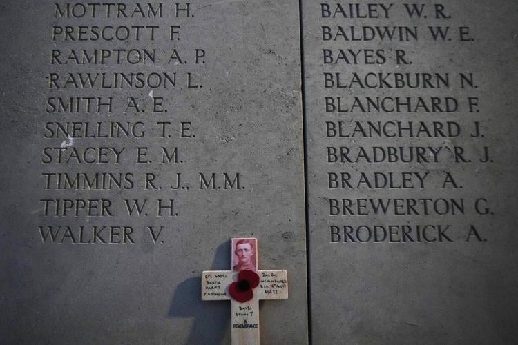 The specter of new conflict haunts memorials around World War I's end