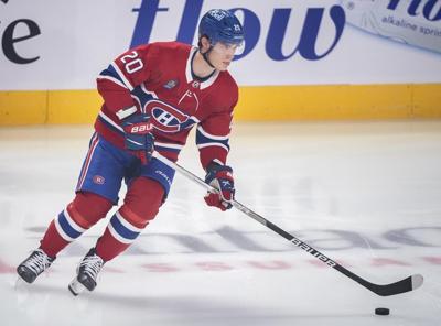 Canadiens forward Slafkovsky suspended two games for boarding Red Wings' Luff