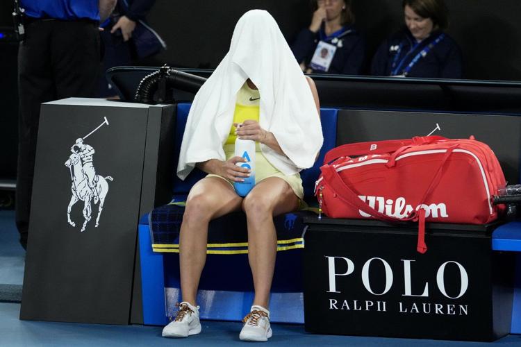 Australian Open: Aryna Sabalenka throws her racket after losing to Madison Keys in the final