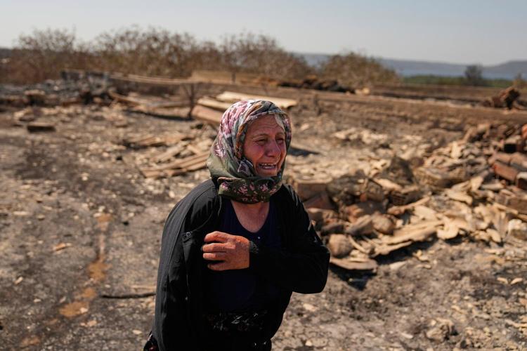 Parts of Europe burn as millions are facing record heat