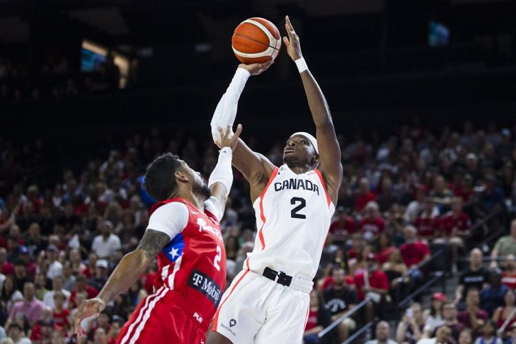 Gilgeous-Alexander show rolls into hometown of Hamilton as Canada routs Puerto Rico