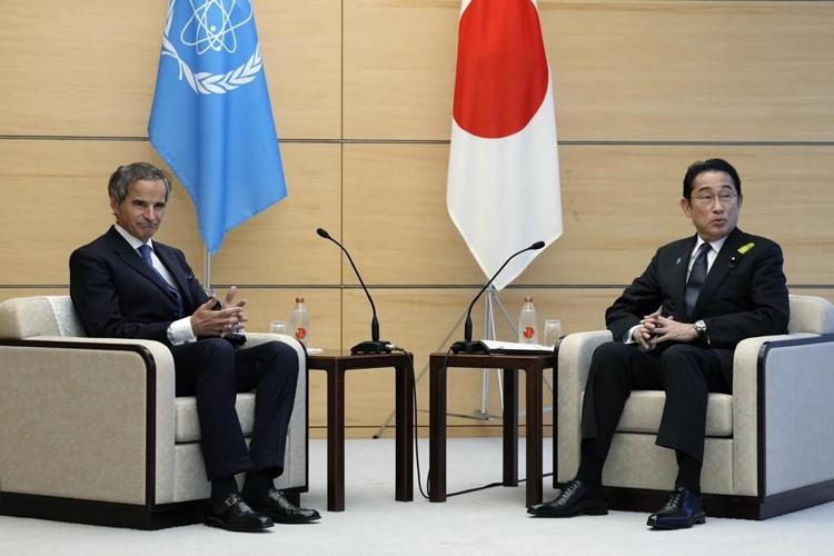 IAEA chief will visit Japan's tsunami-wrecked nuclear plant before radioactive water is released