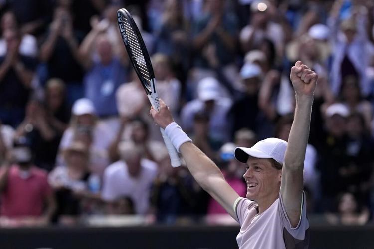 Jannik Sinner ends 10-time champion Novak Djokovic's unbeaten streak in Australian Open semifinals