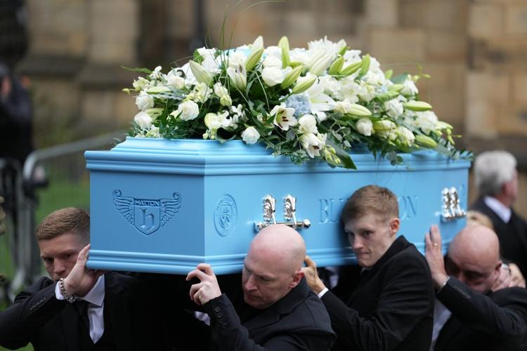Manchester is saying its last goodbye to boxing icon Ricky Hatton
