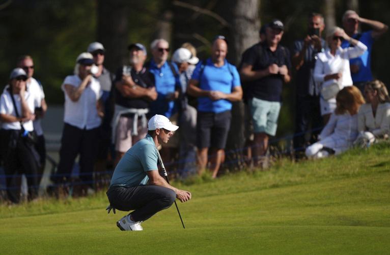 Jake Knapp shares Scottish Open lead with 64 as McIlroy shakes off rust and salvages 68