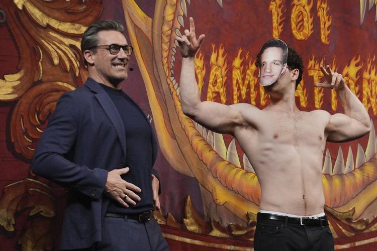'Mad Men' star Jon Hamm honored as Harvard's Hasty Pudding Man of the Year