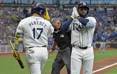 Arozarena homers, drives in 2 runs to pace Rays' 5-1 victory over Blue Jays
