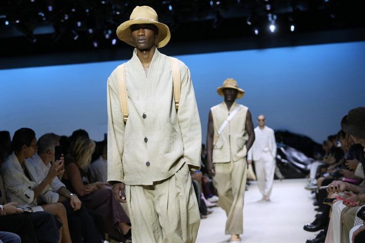 Photos of Milan Fashion Week's menswear collections for Spring-Summer 2026