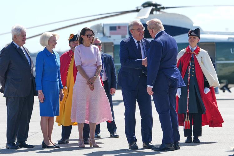 Trump arrives at G7 summit looking for momentum after announcing a deal to end the Iran war