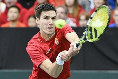 Canada's Galarneau drops opening match, Hungary takes 1-0 lead in Davis Cup qualifier