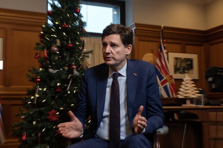 B.C.'s David Eby 'not seeking' 2026 election, after year that tested NDP coalition
