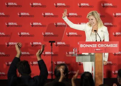 Crombie says she won't ask any Ontario Liberals to step aside so she can have a seat
