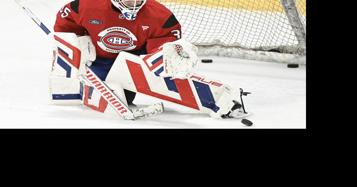 Canadiens recall goalie Fowler after Montembeault exits practice with ...