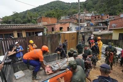 Brazil floods leave cutoff survivors scrambling for supplies