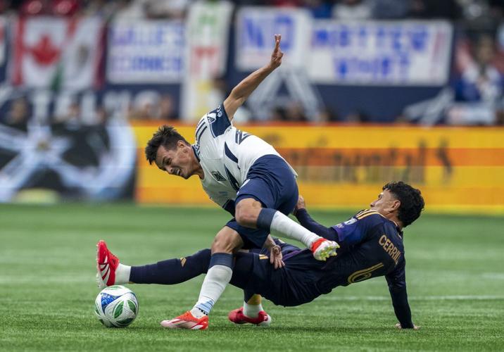 White scores, Vancouver Whitecaps hand L.A. Galaxy 2-1 loss