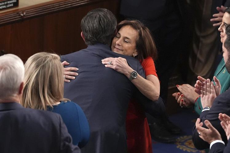 Republican Mike Johnson reelected House speaker in dramatic floor vote