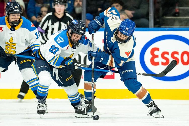 Nurse's two-goal effort leads Goldeneyes in 5-0 thumping of Sceptres