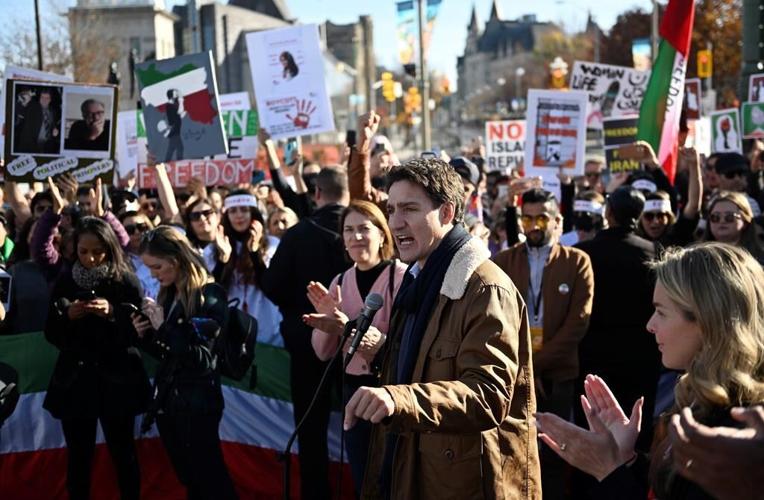Trudeau joins families of Flight 752 in Canada-wide protests against Iranian regime