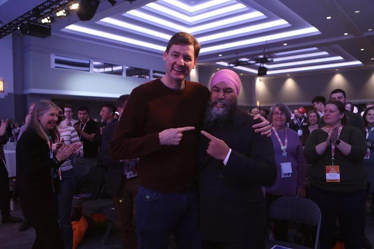 Federal NDP Leader Jagmeet Singh blasts Trudeau, Poilievre at B.C. convention
