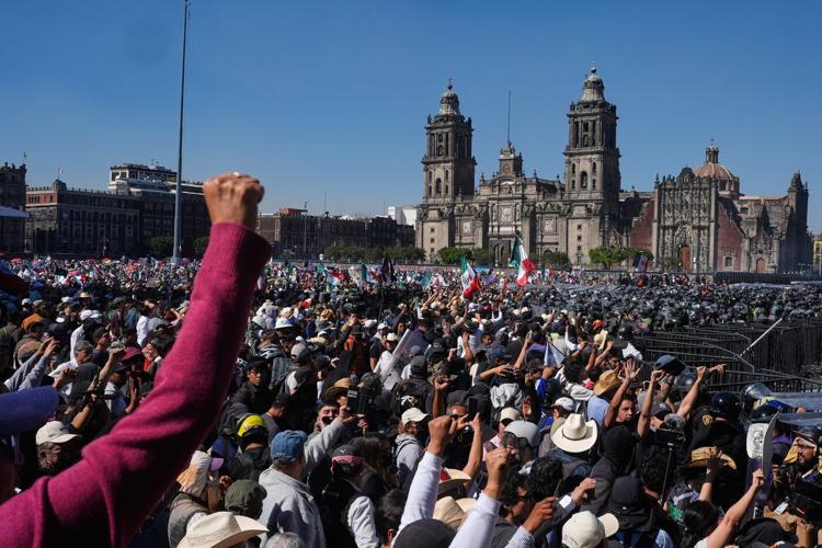 Thousands protest crime and corruption in Mexico City as 'Gen Z' protests gain momentum