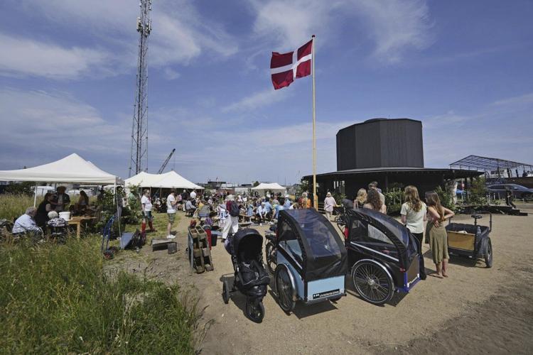 A tiny church in Denmark celebrates community and coziness within 12 walls - one for each apostle