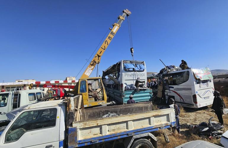 Two highway crashes in southeastern Afghanistan kill 50 people and injure 76