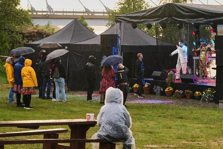 A rap festival near the Arctic Ocean delights crowds under the midnight sun