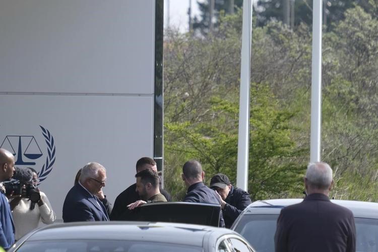 Ukraine's Zelenskyy visits International Criminal Court