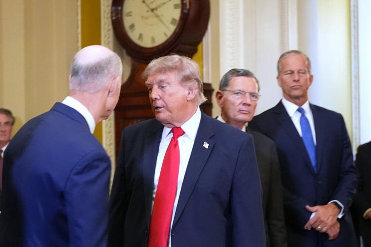 Senate Republicans reject war powers resolution after Trump berates them at Capitol meeting