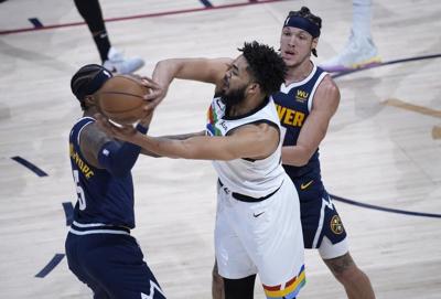 Murray has 40 points, Nuggets beat Timberwolves for 2-0 lead