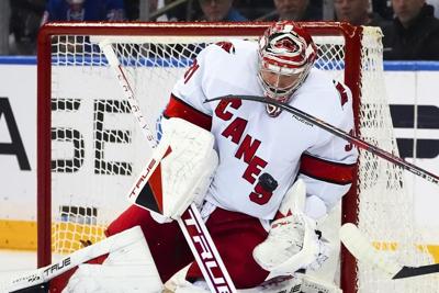 Hurricanes make change in net. Go to Pytor Kochetkov for Game 3 against the Rangers
