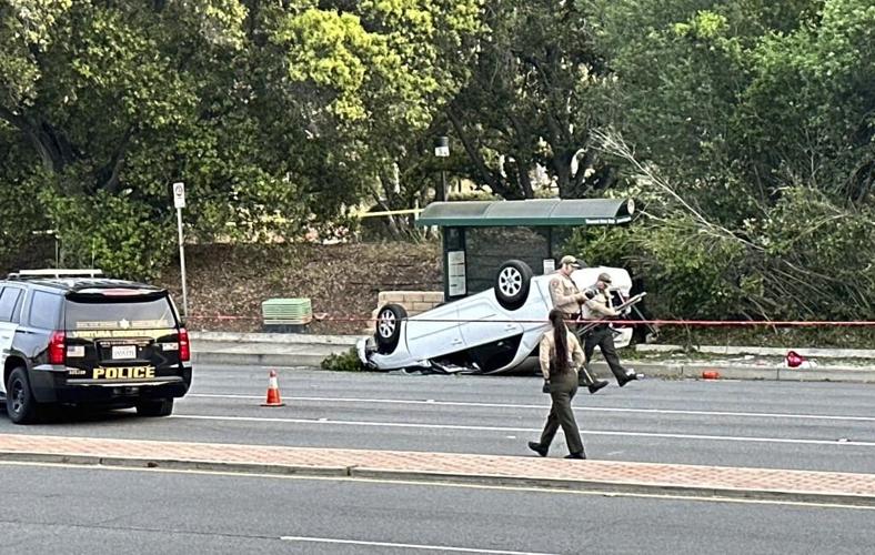 California boy dies when stabbing suspect's car hits teens