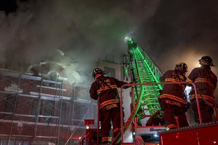 DC firefighters battle blaze in historic firehouse near US Capitol