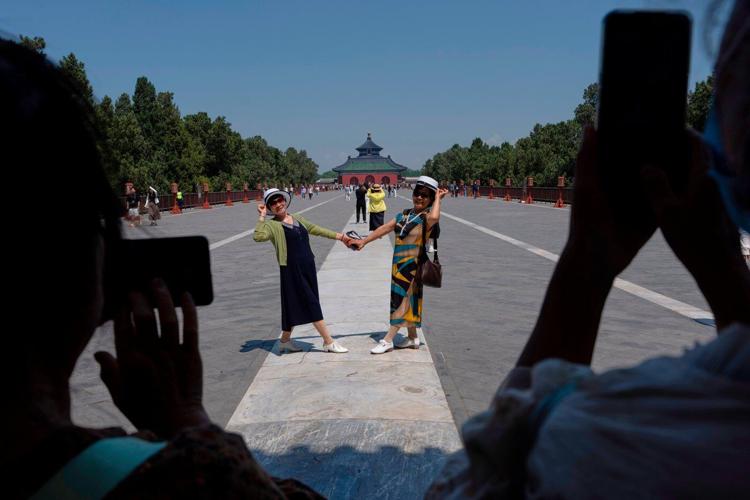 Photos of daily life in China ahead of Trump's visit