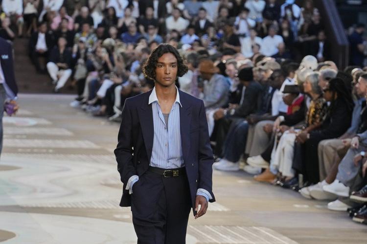 Pharrell Williams brings India and Beyoncé to Louis Vuitton’s Pompidou runway