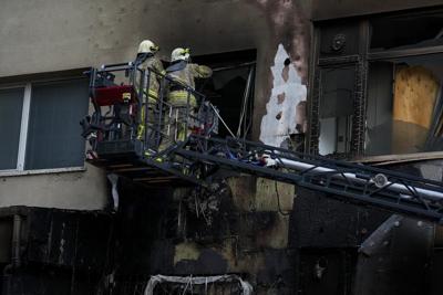 Deadly Istanbul nightclub fire was likely caused by welding sparks, Turkish media reports say