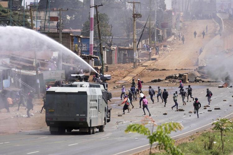 Nairobi locked down as Kenya police clash with protesters, injuring 1
