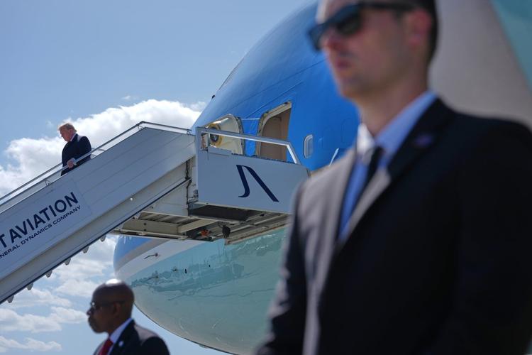 Trump arrives at G7 summit looking for momentum after announcing a deal to end the Iran war