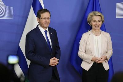 Israel’s Herzog urges EU to fight resurgent antisemitism