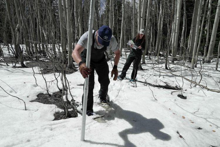 Record low Colorado mountain snow won't bode well for water in the drought-stricken US West