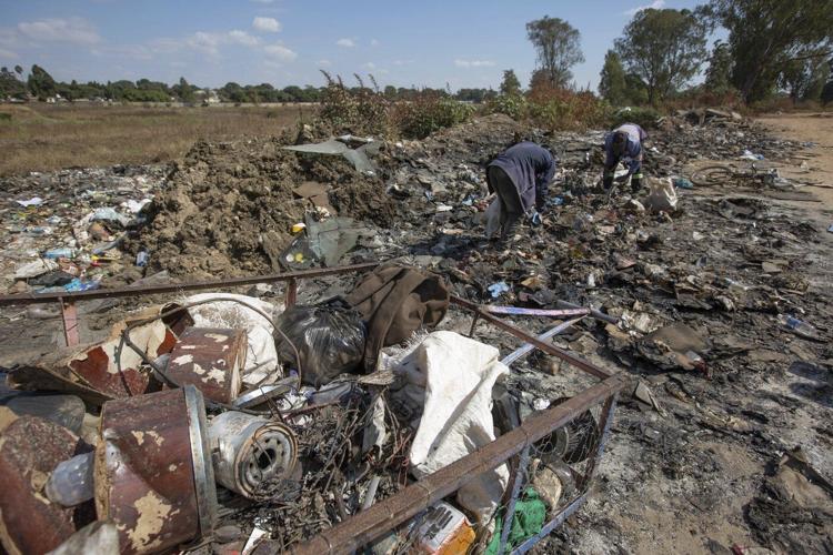 Zimbabwe's scrap metal hunters are quietly fighting climate change one piece at a time
