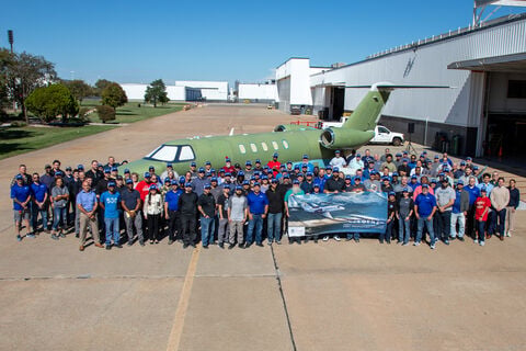 First Cessna Citation CJ4 Gen3 Advances Toward Entry Into Service as First Production Unit Rolls out of the Factory